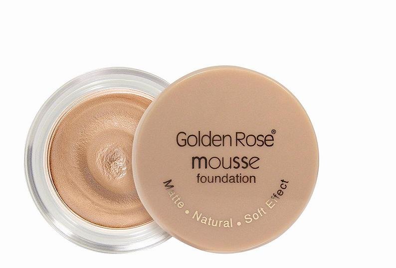 موس فاونديشن جولدن روز - فاونديشن يحبه الفتيات Golden Rose Mousse Foundation Cosmetics