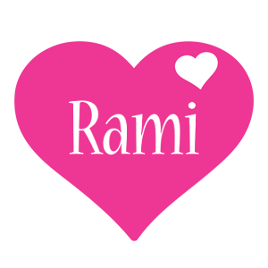 اسم رامي بالانجليزي - حروف اسم رامي مزخرفة باللغة الانجليزية Rami Designstyle Love Heart M