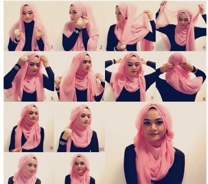 بالصور اخر صور لفات الحجاب الخليجي و التركى