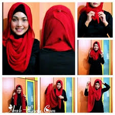 12257 1 لفات الحجاب للمراهقات - صور لف الطرحة للبنات المراهقة عايشه عمري