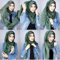 12257 4 لفات الحجاب للمراهقات - صور لف الطرحة للبنات المراهقة روان فخري